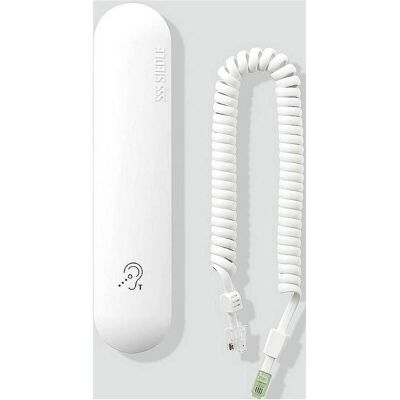 Siedle, Zubehör Gebäudesicherheit, Hörgerätekompatibler Hörer weiss HH 800-0 Siedle, Zubehör Gebäudesicherheit, Hörgerätekompatibler Hörer weiss HH 800-0