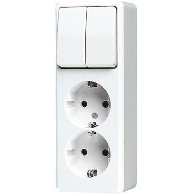 JUNG - 625AWW - Schuko - 16A 250V - Socket JUNG - 625AWW - Schuko - 16A 250V - Socket