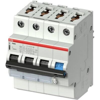 ABB FS403E-C32/0.03 FI-Schutzschalter - 4-polig, 30mA, 415V, Stecker ABB FS403E-C32/0.03 FI-Schutzschalter - 4-polig, 30mA, 415V, Stecker