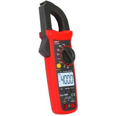 Uni-T UT202R Zangenmessgerät - 400A AC, 600V DC/AC, Temperatur Uni-T UT202R Zangenmessgerät - 400A AC, 600V DC/AC, Temperatur