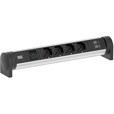 Bachmann - CYCLE Desk 4x P40 - 0.2m - GST18 - Steckdosenleiste Bachmann - CYCLE Desk 4x P40 - 0.2m - GST18 - Steckdosenleiste