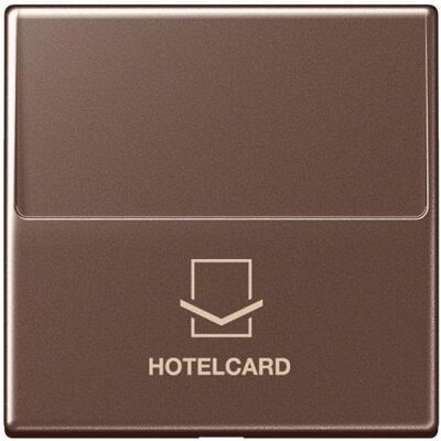 JUNG, Zubehör Schalterprogramm, Hotelcard Schalter A mokka glz A590CARDMO JUNG, Zubehör Schalterprogramm, Hotelcard Schalter A mokka glz A590CARDMO