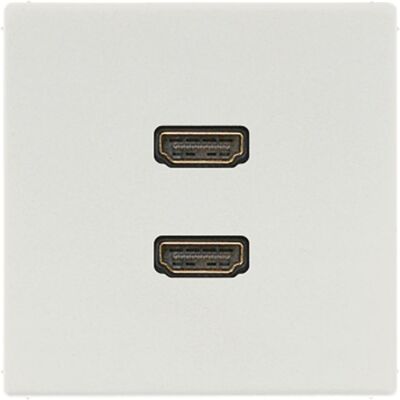 Jung MALS1133LG Lichtgrau HDMI Wandanschluss - Multimedia Jung MALS1133LG Lichtgrau HDMI Wandanschluss - Multimedia