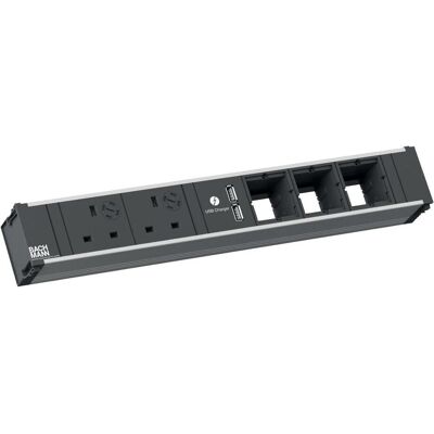 Bachmann - CONI - 2xUK - 1xUSB - Steckdosenleiste Bachmann - CONI - 2xUK - 1xUSB - Steckdosenleiste