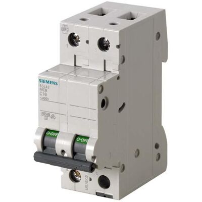 Siemens 5SL4240-6 - Leitungsschutzschalter - 400V, 10kA, 2p, B, 40A Siemens 5SL4240-6 - Leitungsschutzschalter - 400V, 10kA, 2p, B, 40A