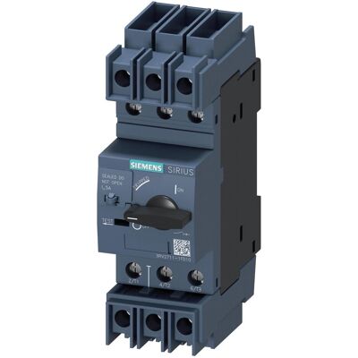 Siemens 3RV2711-1FD10 Leistungsschalter - 5A, IP20, 3-polig Siemens 3RV2711-1FD10 Leistungsschalter - 5A, IP20, 3-polig