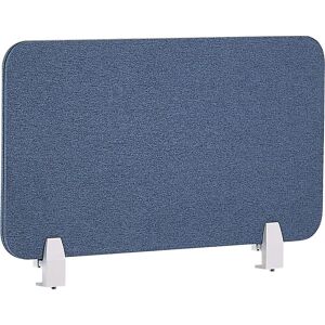 Beliani, Trennwand, Schreibtischtrennwand blau 72 x 40 cm WALLY (72 x 40 cm) Beliani, Trennwand, Schreibtischtrennwand blau 72 x 40 cm WALLY (72 x 40 cm)