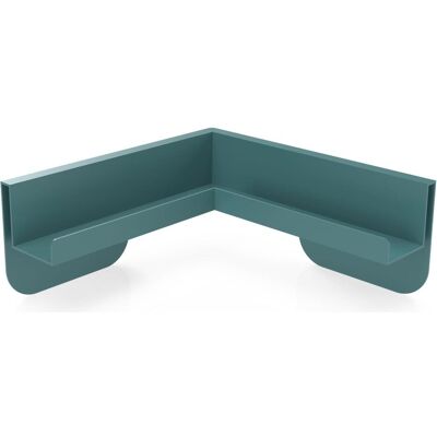 Magnetoplan, Zubehör Präsentieren, MAGNETOP. Eckablageschale Infinity Wall 114665021 wasserblau 42x42x8.5cm Magnetoplan, Zubehör Präsentieren, MAGNETOP. Eckablageschale Infinity Wall 114665021 wasserblau 42x42x8.5cm