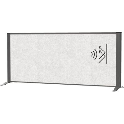 Maul, Trennwand, Akustik-Tischtrennwand MAULconnecto 9852289, hellgrau 120,0 x 50,0 cm (120 x 50 cm) Maul, Trennwand, Akustik-Tischtrennwand MAULconnecto 9852289, hellgrau 120,0 x 50,0 cm (120 x 50 cm)