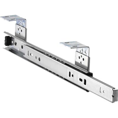 Accuride, Zubehör Büromöbel, Keyboard-Auszug für Schreibtische Länge 400 mm Möbelbeschlag Stahl verzinkt Accuride, Zubehör Büromöbel, Keyboard-Auszug für Schreibtische Länge 400 mm Möbelbeschlag Stahl verzinkt