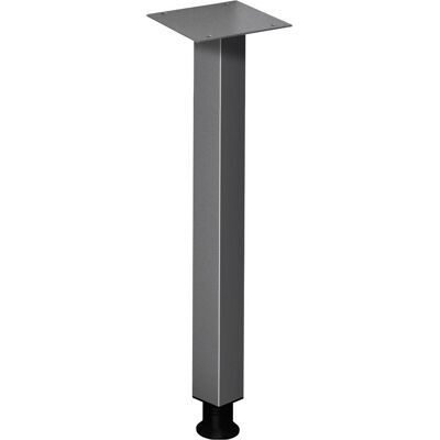 Hammerbacher, Zubehör Büromöbel, Stützfuss quadratisch Q Graphit Hammerbacher, Zubehör Büromöbel, Stützfuss quadratisch Q Graphit