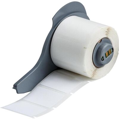 Brady, Etikettenrolle, M7-31-499, Nylongewebe, Weiss, matt, 38.10 x 25.40 mm, permanent (250 E.) (46.02 mm) Brady, Etikettenrolle, M7-31-499, Nylongewebe, Weiss, matt, 38.10 x 25.40 mm, permanent (250 E.) (46.02 mm)