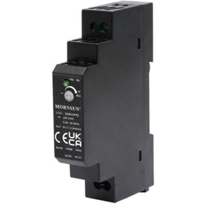 Mornsun Industrielles Netzteil - 24V, 15W, Schwarz - Netzteil Mornsun Industrielles Netzteil - 24V, 15W, Schwarz - Netzteil