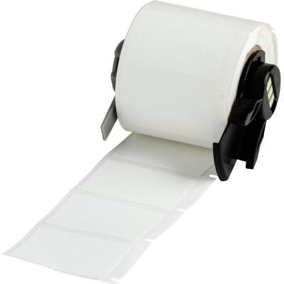 Brady, Etikettenrolle, M6-31-499, Nylongewebe, Weiss, matt, 38.10 x 25.40 mm, permanent (250 E.) (46.02 mm) Brady, Etikettenrolle, M6-31-499, Nylongewebe, Weiss, matt, 38.10 x 25.40 mm, permanent (250 E.) (46.02 mm)