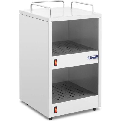 Royal Catering RC-CW001 Tassenwaermer für bis zu 72 Tassen, Speisewärmer, Silber, Weiss Royal Catering RC-CW001 Tassenwaermer für bis zu 72 Tassen, Speisewärmer, Silber, Weiss