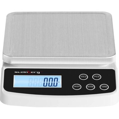 Steinberg Feinwaage, Briefwaage Paketwaage Präzisionswaage Plattformwaage Tischwaage 5 kg 0,1 g LCD Steinberg Feinwaage, Briefwaage Paketwaage Präzisionswaage Plattformwaage Tischwaage 5 kg 0,1 g LCD