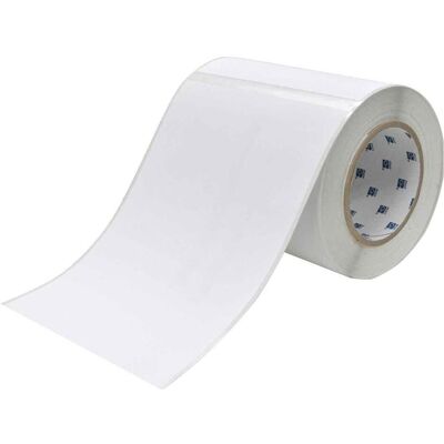 Brady, Etikettenrolle, J50-267-2595, Inkjet Vinyl, Weiss, 155 x 210mm, permanent (120 E.) Brady, Etikettenrolle, J50-267-2595, Inkjet Vinyl, Weiss, 155 x 210mm, permanent (120 E.)