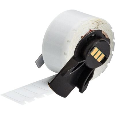 Brady, Etikettenrolle, M6-10-437, Polyvinylfluorid, Weiss, matt, 19.05 x 6.35 mm, selbstverlöschend, permanent (750 (26.97 mm) Brady, Etikettenrolle, M6-10-437, Polyvinylfluorid, Weiss, matt, 19.05 x 6.35 mm, selbstverlöschend, permanent (750 (26.97 mm)