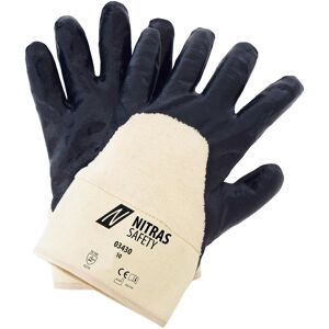 Nitras, Schutzhandschuhe, Nitrilhandschuhe, Baumwoll-Jersey, naturfarben, Nitril-Beschichtung, blau (Farbcode: 2216), 3 (11) Nitras, Schutzhandschuhe, Nitrilhandschuhe, Baumwoll-Jersey, naturfarben, Nitril-Beschichtung, blau (Farbcode: 2216), 3 (11)