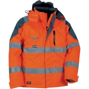 Cofra Winter-Warnschutzjacke - Wasserdicht & Sichtbar Cofra Winter-Warnschutzjacke - Wasserdicht & Sichtbar