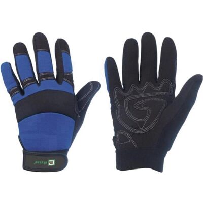 Elysee, Schutzhandschuhe, Kunstlederhandschuhe Master Grösse 10 schwarz/blau EN 388 PSA-Kategorie II (10) Elysee, Schutzhandschuhe, Kunstlederhandschuhe Master Grösse 10 schwarz/blau EN 388 PSA-Kategorie II (10)