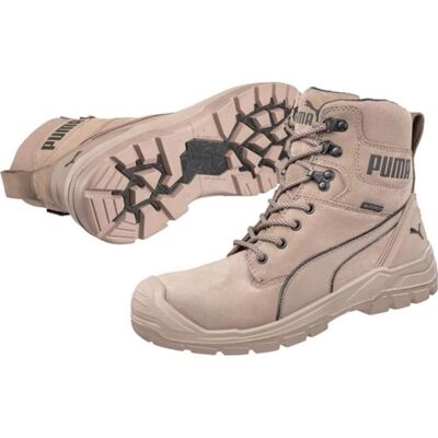 Puma Sicherheitsschuhe, Sicherheitsstiefel CONQUEST STONE HIGH Grösse 45 stone S3 CI HI HRO SRC DIN EN ISO 20345 Nubukleder (S3, 45) Puma Sicherheitsschuhe, Sicherheitsstiefel CONQUEST STONE HIGH Grösse 45 stone S3 CI HI HRO SRC DIN EN ISO 20345 Nubukleder (S3, 45)
