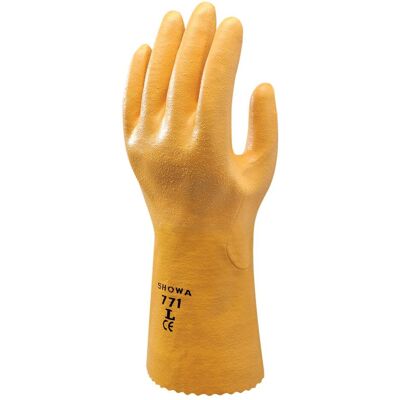 Showa, Schutzhandschuhe, 771 nitrile gauntlet, 10 (10) Showa, Schutzhandschuhe, 771 nitrile gauntlet, 10 (10)