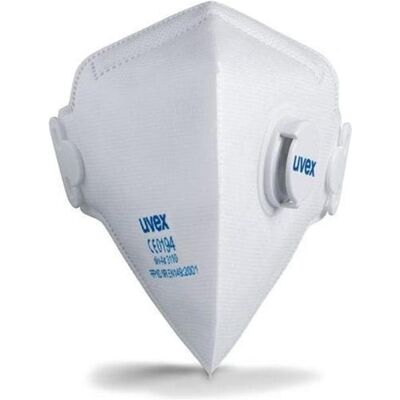 Uvex, Atemschutzmaske, Faltmaske silv-Air c 3110 FFP1 (FFP1) Uvex, Atemschutzmaske, Faltmaske silv-Air c 3110 FFP1 (FFP1)