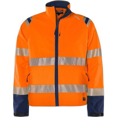 Fristads, Arbeitsjacke, High Vis Green Stretchjacke Kl. 3 4647 GSTP Grösse XS Warnschutz-Orange/Marine (XS) Fristads, Arbeitsjacke, High Vis Green Stretchjacke Kl. 3 4647 GSTP Grösse XS Warnschutz-Orange/Marine (XS)