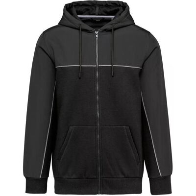 Kariban, Arbeitsjacke, Recycelte Kapuzen-Fleecejacke mit Reissverschluss (XL) Kariban, Arbeitsjacke, Recycelte Kapuzen-Fleecejacke mit Reissverschluss (XL)