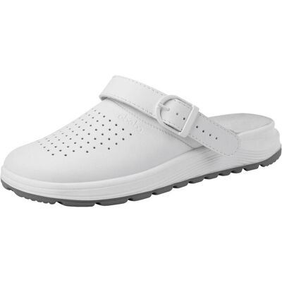 Abeba, Sicherheitsschuhe, Active Clog weiss perfor. mit Schnalle Size 45 (OB, 45) Abeba, Sicherheitsschuhe, Active Clog weiss perfor. mit Schnalle Size 45 (OB, 45)