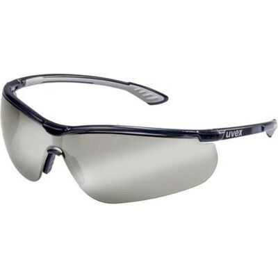 Uvex, Schutzbrille + Gesichtsschutz, sportstyle Silberspgl. AF schw/grau Uvex, Schutzbrille + Gesichtsschutz, sportstyle Silberspgl. AF schw/grau