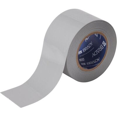 Brady, Sicherheitskennzeichnung, B-514, ToughStripe, Bodenmarkierbänder, Polyester, Grau, 76.20 mm x 30.48 m Brady, Sicherheitskennzeichnung, B-514, ToughStripe, Bodenmarkierbänder, Polyester, Grau, 76.20 mm x 30.48 m