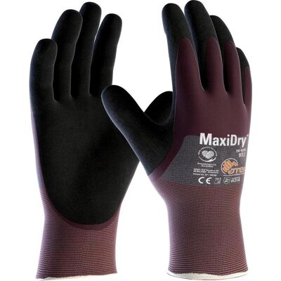 ATG, Schutzhandschuhe, Handschuhe MaxiDry 56-425 Grösse 10 lila/schwarz EN 388 PSA-Kategorie II (10) ATG, Schutzhandschuhe, Handschuhe MaxiDry 56-425 Grösse 10 lila/schwarz EN 388 PSA-Kategorie II (10)