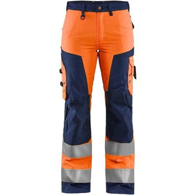 Blakläder, Arbeitshose, Damen Warnschutzhose 7155 orange, marine Grösse 23 (23) Blakläder, Arbeitshose, Damen Warnschutzhose 7155 orange, marine Grösse 23 (23)