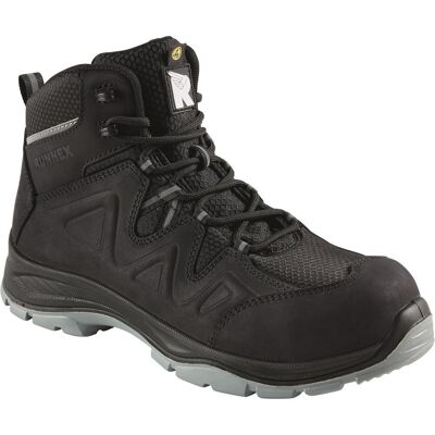 Runnex, Sicherheitsschuhe, S3S-ESD Sicherheitsschnürstiefel SmartStar, Schwarz/Grau (41) Runnex, Sicherheitsschuhe, S3S-ESD Sicherheitsschnürstiefel SmartStar, Schwarz/Grau (41)