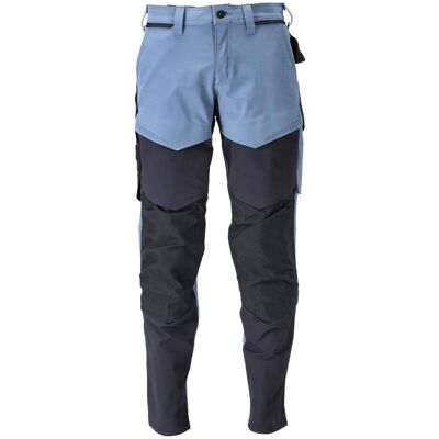 Mascot, Arbeitshose, Bundhose m. Kniet. STRETCH steinblau/schwarzbl., Gr.76C47 (L) Mascot, Arbeitshose, Bundhose m. Kniet. STRETCH steinblau/schwarzbl., Gr.76C47 (L)