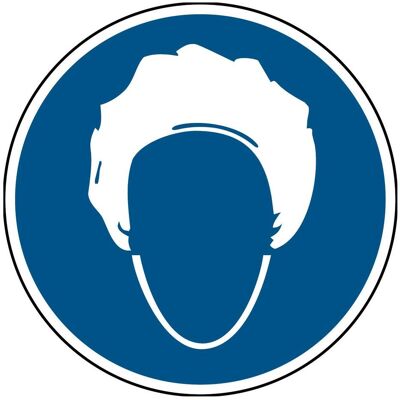 Brady, Sicherheitskennzeichnung, B-7667, Bodensicherheitsschild - Haarnetz benutzen (PIC 269), Laminierter Anti-Rutsch-Polyes Brady, Sicherheitskennzeichnung, B-7667, Bodensicherheitsschild - Haarnetz benutzen (PIC 269), Laminierter Anti-Rutsch-Polyes