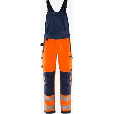 Fristads, Arbeitshose, High Vis Green Stretch-Latzhose Kl. 2 1031 GSTP Grösse C48 Warnschutz-Orange/Marine (48) Fristads, Arbeitshose, High Vis Green Stretch-Latzhose Kl. 2 1031 GSTP Grösse C48 Warnschutz-Orange/Marine (48)
