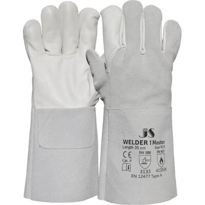 6x ATG, Schutzhandschuhe, STAFFL Schweisserhandschuh Welder1 Master Länge 35 cm 0603 Grösse 10.5 (10.5) 6x ATG, Schutzhandschuhe, STAFFL Schweisserhandschuh Welder1 Master Länge 35 cm 0603 Grösse 10.5 (10.5)