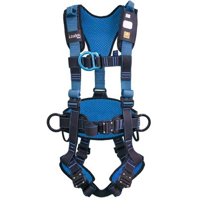 Irudek, Absturzsicherung, Harnas mit 2 Befestigungspunkten, ergonomischer Riemen und D-Ringen für Positionierung (Auffanggurt) Irudek, Absturzsicherung, Harnas mit 2 Befestigungspunkten, ergonomischer Riemen und D-Ringen für Positionierung (Auffanggurt)