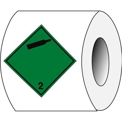 Brady, Sicherheitskennzeichnung, ADR 2.2b B-7541 Transportschild Klasse 2 : Gase, entzündbar und nicht entzündbar Laminier Brady, Sicherheitskennzeichnung, ADR 2.2b B-7541 Transportschild Klasse 2 : Gase, entzündbar und nicht entzündbar Laminier