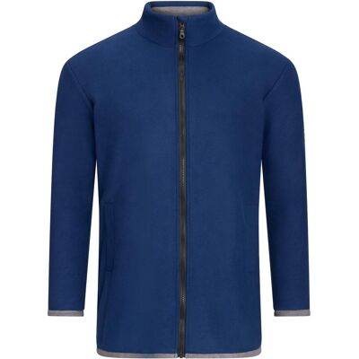 Safeguard, Arbeitsjacke, ESD-Fleecejacke mit langem Zip, unisex, marineblau/dunkelgrau, S (S) Safeguard, Arbeitsjacke, ESD-Fleecejacke mit langem Zip, unisex, marineblau/dunkelgrau, S (S)