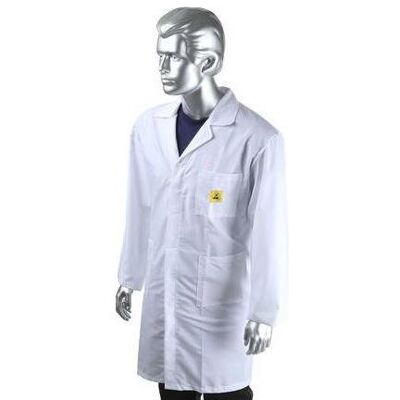 RS PRO, Arbeitsjacke, ESD Unisex Lab Coat, Medium (M) RS PRO, Arbeitsjacke, ESD Unisex Lab Coat, Medium (M)