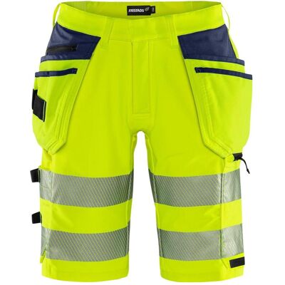 Fristads, Arbeitshose, High Vis Green Handwerker Stretch-Shorts Kl. 2 2646 GSTP Grösse C56 Warnschutz-Gelb/Marine (56) Fristads, Arbeitshose, High Vis Green Handwerker Stretch-Shorts Kl. 2 2646 GSTP Grösse C56 Warnschutz-Gelb/Marine (56)