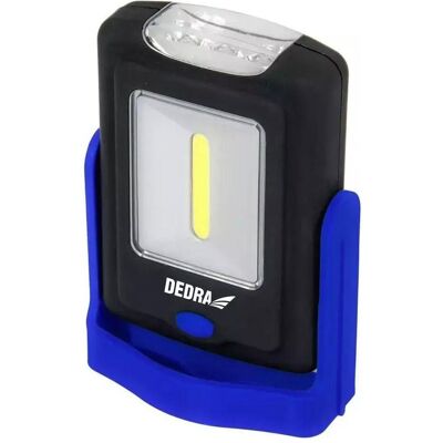 Dedra, Arbeitsleuchte, Arbeitslampe 1W COB LED + 3LED (100 lm) Dedra, Arbeitsleuchte, Arbeitslampe 1W COB LED + 3LED (100 lm)