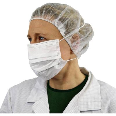 Antistat, Atemschutzmaske, 604-0060 Mund-Nasen-Schutz 100 St. Antistat, Atemschutzmaske, 604-0060 Mund-Nasen-Schutz 100 St.