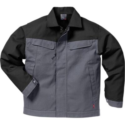 Fristads, Arbeitsjacke, Icon Two Baumwoll-Jacke 4857 KC Grösse 3XL Grau/Schwarz (3XL) Fristads, Arbeitsjacke, Icon Two Baumwoll-Jacke 4857 KC Grösse 3XL Grau/Schwarz (3XL)