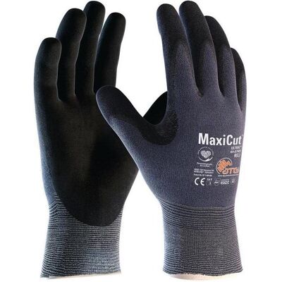 ATG, Schutzhandschuhe, Schnittschutzhandschuhe MaxiCut Ultra 44-3745HCT Grösse 10 blau/schwarz EN 388 PSA-Kategorie II (10) ATG, Schutzhandschuhe, Schnittschutzhandschuhe MaxiCut Ultra 44-3745HCT Grösse 10 blau/schwarz EN 388 PSA-Kategorie II (10)