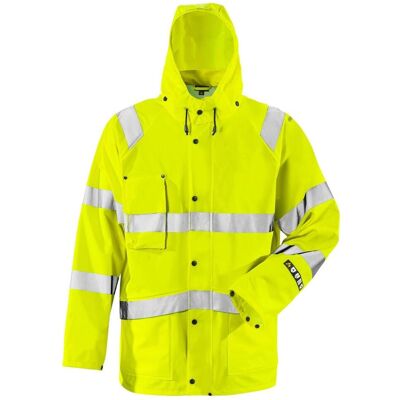 Fristads, Arbeitsjacke, Flame High Vis Regenjacke Kl. 3 4845 RSHF Grösse 4XL Warnschutz-Gelb (4XL) Fristads, Arbeitsjacke, Flame High Vis Regenjacke Kl. 3 4845 RSHF Grösse 4XL Warnschutz-Gelb (4XL)